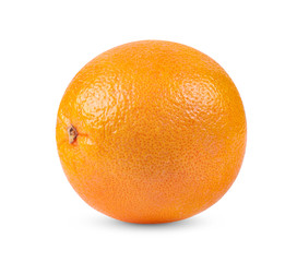 Grapefruit on white background