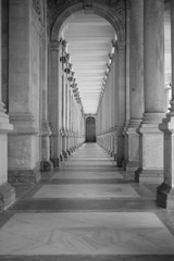 Kolonaden in Karlsbad in Tschechien