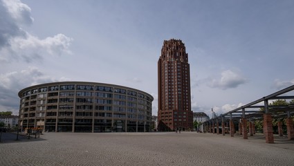 Fototapeta na wymiar Frankfurt Mainz city architecture