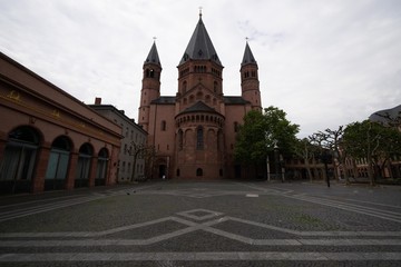 Germany Mainz city architecture