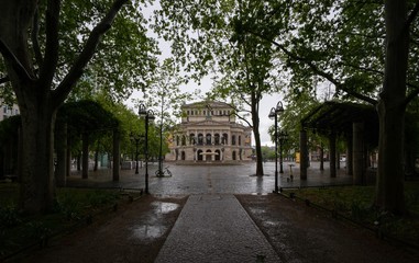 Frankfurt city architecture