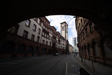 Frankfurt city architecture
