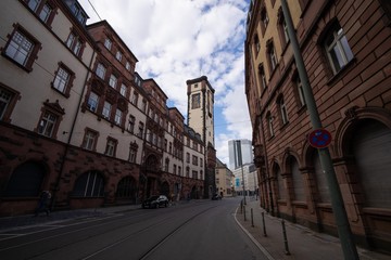 Fototapeta na wymiar Frankfurt city architecture
