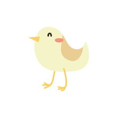 Cartoon sparrow. Cute Cartoon sparrow, Vector illustration on a white background. Drawing for children
