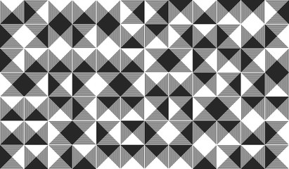 Obraz premium Black And White Abstract Vector Pattern Design