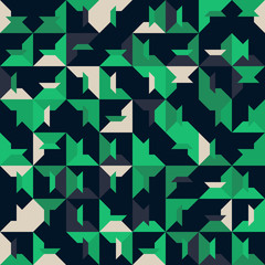 Digital Design Abstract Vector Pattern