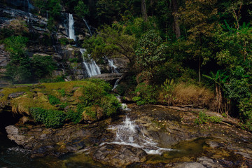 Wachirathan Waterfall at Doi Inthanon National Park