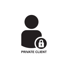 PRIVATE CLIENT ICON , PRIVATE ICON