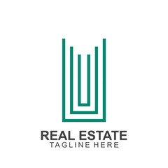 Real estate logo design