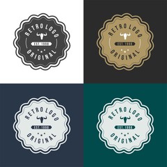 Set of Retro Vintage design