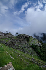 Machu Picchu, located halfway between the Andes and the Amazon rainforest, was colonized by mountain populations, a UNESCO World Heritage Site. One of the seven wonders of the world