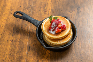 パンケーキセット Very delicious homemade pancake set