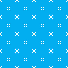 Vector cross stich plus seamless pattern, geometric background. Aim seamless patern. Stock vector illustration