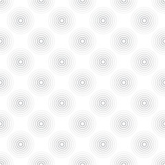 abstract dotted circles seamless pattern background. Stock vector illustration isolated