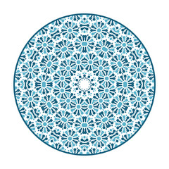 Vector Asian Geometric Mandala