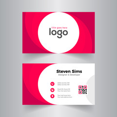 Abstract Corporate Business card Template.