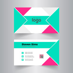 Abstract Corporate Business card Template.
