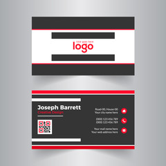 Abstract Corporate Business card Template.