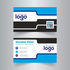 Abstract Corporate Business card Template.