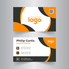 Abstract Corporate Business card Template.