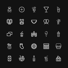 Editable 25 soft icons for web and mobile