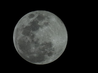 Full Moon from Tuaran, Sabah, Malaysia.