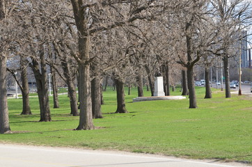 spring in the park