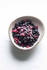  frozen mixed fruit - berries - red currant, cranberry, blackberry, bilberry, blueberry, black currant