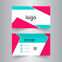 Abstract Corporate Business card Template.