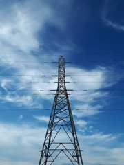 high voltage tower