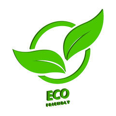 Eco friendly vector illustration