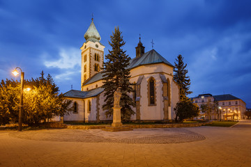 Fototapeta na wymiar Liptovsky Mikulas, Slovakia.