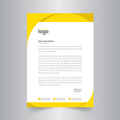 Business style letter head templates for your project design.