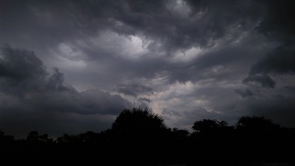 storm clouds timelapse
