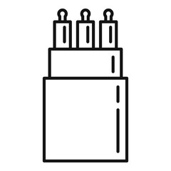 Connection cable icon. Outline connection cable vector icon for web design isolated on white background