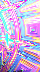 Artistic and imaginative digitally designed abstract 3D background