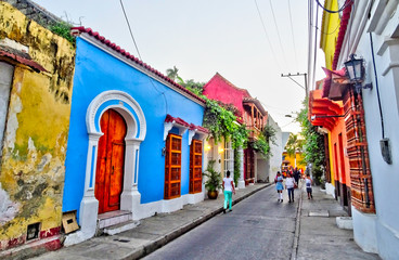 Fototapeta na wymiar Cartagena de Indias, Colombia, HDR Image