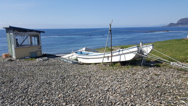 漁師町の光景