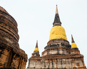 AYUTTHAYA, THAILAND many Tourists from around the world MUST visit went come to Thailand, ...