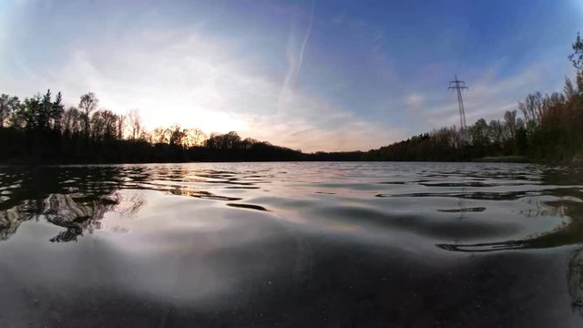 Abendstimmung am See