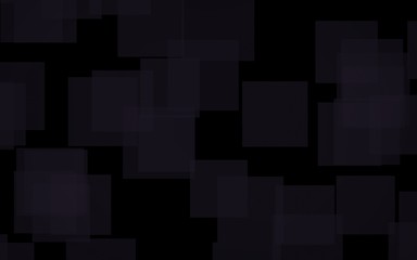 Black abstract background. Backdrop with grey squares. 3D illustration