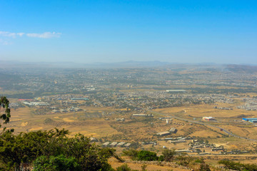 Fototapeta na wymiar View over Mekele city, Ethiopia