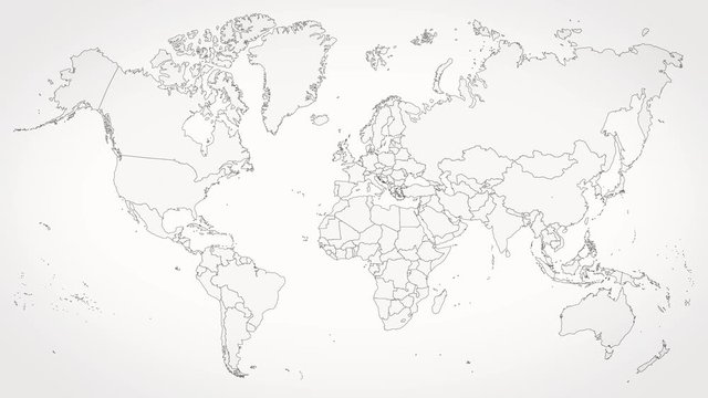 Covid-19 Coronavirus Cumulative Cases and Deaths until April 2020 - World Map of the Pandemic Expansion - Based on daily reports by the World Health Organization WHO