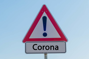 Sign Corona 