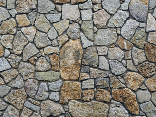Hintergrund aus verschiedenen Natursteinen