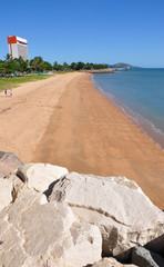 Townsville View of Strand and Magnetic Island