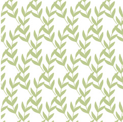 pattern  leaves cute green 