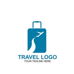 Fototapeta premium Travel Logo Design Template