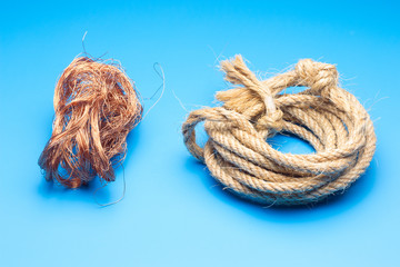 Copper cable, copper filaments to carry electricity.