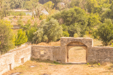 ruins of an ancient castle